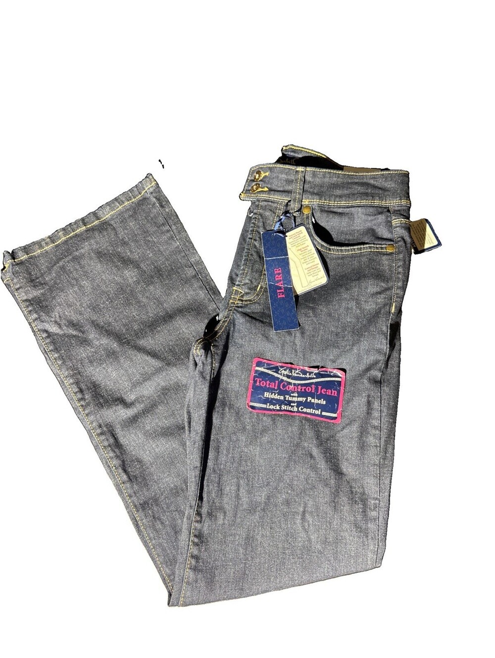 Gloria Vanderbilt The Perfect Fit Flare Jean Size 10